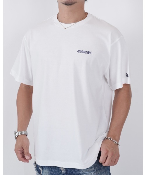 #Re:room(リルーム)の「スモールロゴエンブロイダリーTシャツ(Tシャツ/カットソー・メンズ・ブラック/ブラウン/ホワイト・M-L/S-M/L-XL)」の2枚目の写真