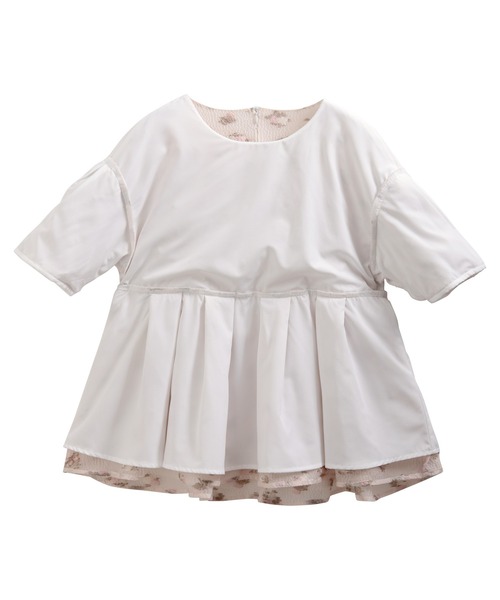 MERAKI（メラキ）の「フラワーボックスプリーツブラウス（シャツ/ブラウス・レディース・イエロー/ブルー/ピンク・FREE）」の13枚目の写真