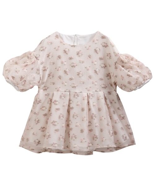 MERAKI（メラキ）の「フラワーボックスプリーツブラウス（シャツ/ブラウス・レディース・イエロー/ブルー/ピンク・FREE）」の4枚目の写真