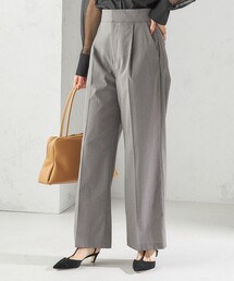 〈洗濯機可能〉マルチ ファンクション ワイド スラックス