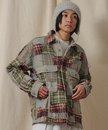 Universal Style Wear | Universal Style Wear パッチワーク シャツ(シャツ/ブラウス)