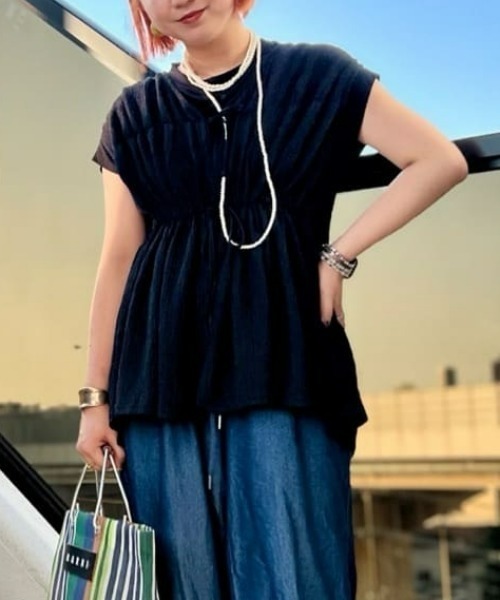 royreflectoverjoy 総柄シアートップス レギンスセット ROY reflect