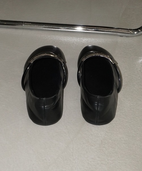 chuclla（チュクラ）の「メタルバーメリージェーン chs25a016（その他シューズ・レディース・ブラック・39/40/36/37/38）」の10枚目の写真