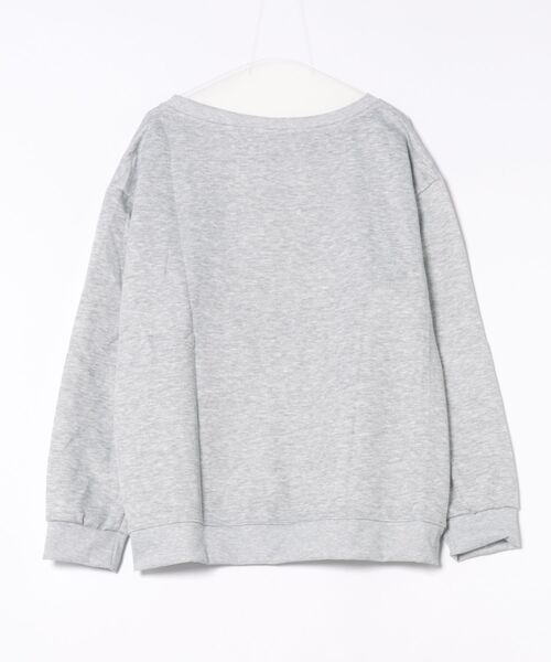 LADY LIKE(レディライク)の「ヴィンテージ風プリントワンショルダースウェット(スウェット・レディース・グレー/ダークグレー・M/S)」の11枚目の写真