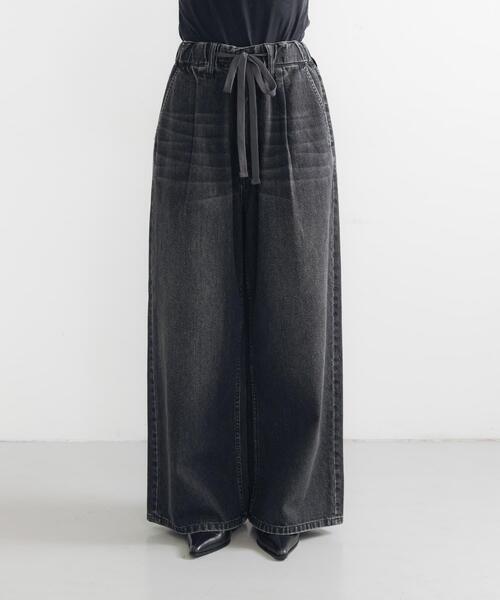 セール】デニムイージーワイドパンツ（デニムパンツ）｜URBAN RESEARCH