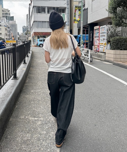 feepur(フェピュール)の「シアーリブTee(Tシャツ/カットソー・レディース・オフホワイト/グレー/ブラック/ブラウン・MEDIUM)」の11枚目の写真