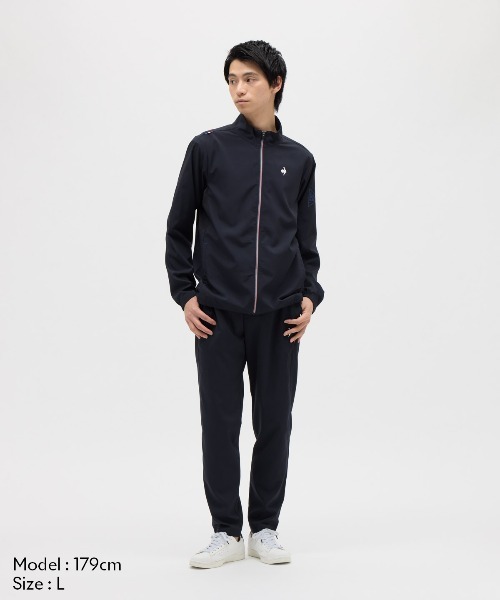 le coq sportif(ルコックスポルティフ)の「【ルコックスポルティフ】吸汗速乾/ストレッチ/UVカットEssentialクロスパンツ(その他パンツ・メンズ・ブラック/ネイビー・M/L/XL/S/XXL)」の7枚目の写真