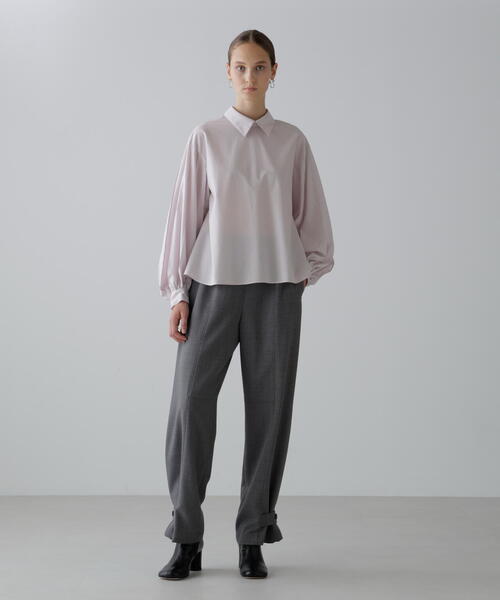 ADORE(アドーア)の「◆ウールギャバパンツ(その他パンツ・レディース・グレー/ネイビー・38/36)」の20枚目の写真