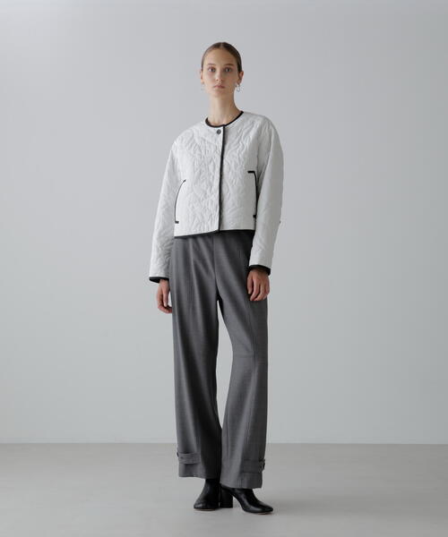 ADORE(アドーア)の「◆ウールギャバパンツ(その他パンツ・レディース・グレー/ネイビー・38/36)」の21枚目の写真