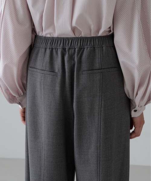 ADORE(アドーア)の「◆ウールギャバパンツ(その他パンツ・レディース・グレー/ネイビー・38/36)」の5枚目の写真