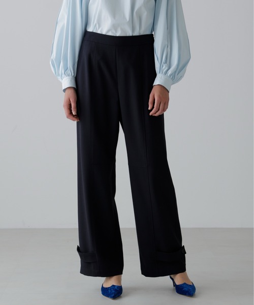 ADORE(アドーア)の「◆ウールギャバパンツ(その他パンツ・レディース・グレー/ネイビー・38/36)」の6枚目の写真