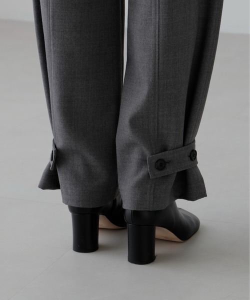 ADORE(アドーア)の「◆ウールギャバパンツ(その他パンツ・レディース・グレー/ネイビー・38/36)」の9枚目の写真