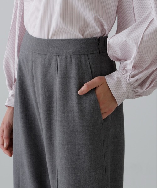 ADORE(アドーア)の「◆ウールギャバパンツ(その他パンツ・レディース・グレー/ネイビー・38/36)」の10枚目の写真