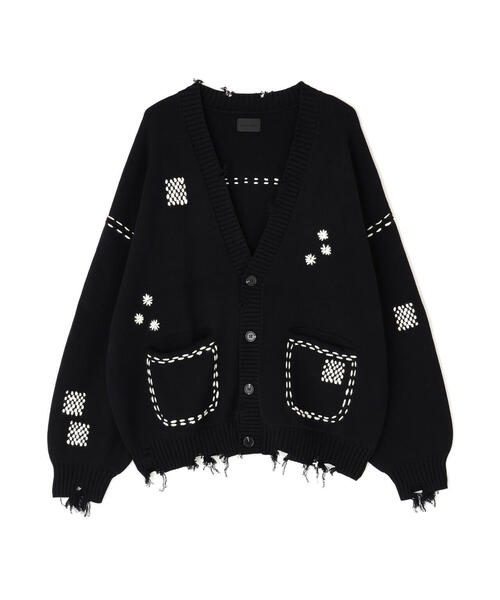 ダンケシェーン　カーディガン DankeSchon/ダンケシェーン/HAND STITCH KNIT CARDIGAN