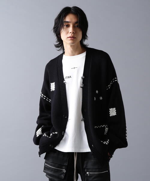 ダンケシェーン　カーディガン DankeSchon/ダンケシェーン/HAND STITCH KNIT CARDIGAN