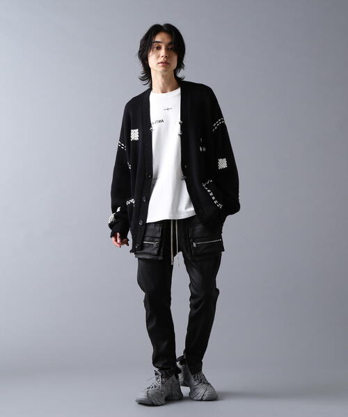 DankeSchon/ダンケシェーン/HAND STITCH KNIT CARDIGAN（カーディガン