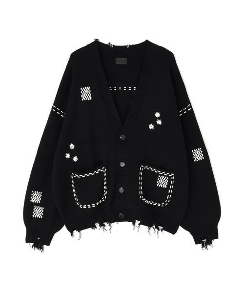 DankeSchon/ダンケシェーン/HAND STITCH KNIT CARDIGAN（カーディガン