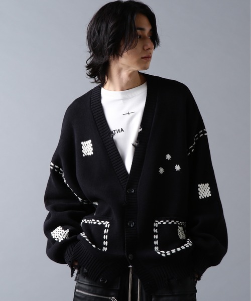 DankeSchon/ダンケシェーン/HAND STITCH KNIT CARDIGAN（カーディガン