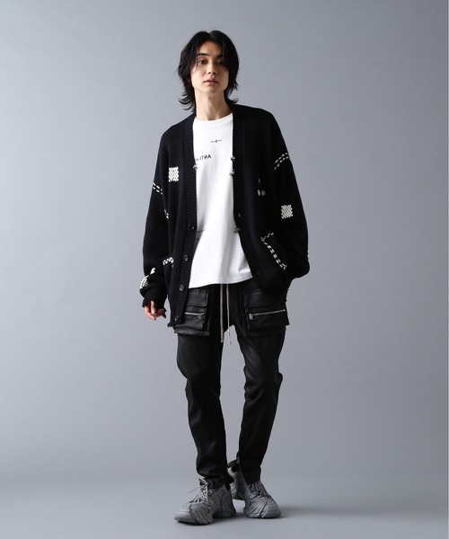 ダンケシェーン　カーディガン DankeSchon/ダンケシェーン/HAND STITCH KNIT CARDIGAN