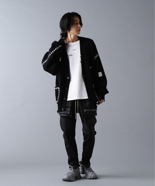 ダンケシェーン　カーディガン DankeSchon/ダンケシェーン/HAND STITCH KNIT CARDIGAN