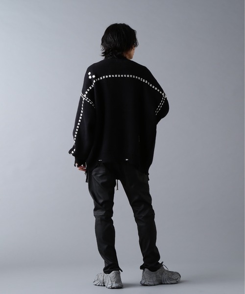 DankeSchon/ダンケシェーン/HAND STITCH KNIT CARDIGAN