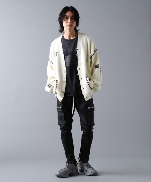 ダンケシェーン　カーディガン DankeSchon/ダンケシェーン/HAND STITCH KNIT CARDIGAN