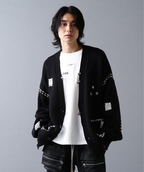 DankeSchon/ダンケシェーン/HAND STITCH KNIT CARDIGAN（カーディガン