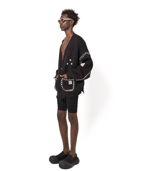 DankeSchon/ダンケシェーン/HAND STITCH KNIT CARDIGAN