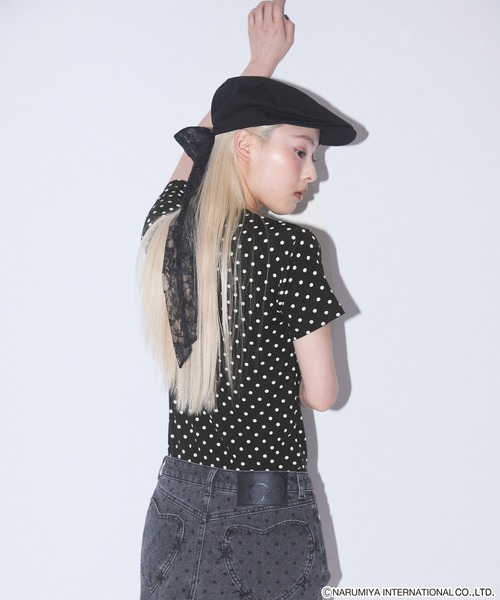 モノトーンナカムラくん I Love tee【ANGEL BLUE】（Tシャツ