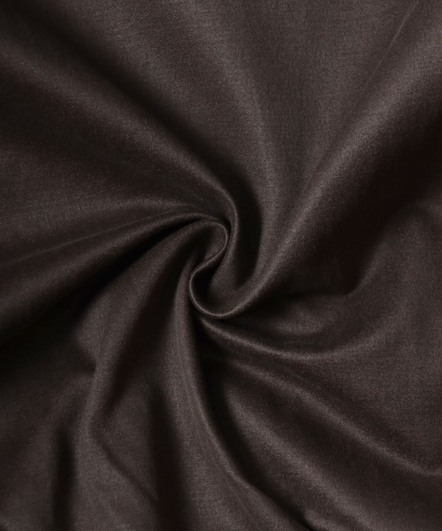 ANPAS（アンパス）の「Faux waxed jacket/襟ボア ワックスライク A-2タイプジャケット ワークブルゾン フライトジャケット ミリタリーブルゾン アウター メンズ レディース（ブルゾン・メンズ・ブラック/ブラウン・M/L/LL）」の19枚目の写真