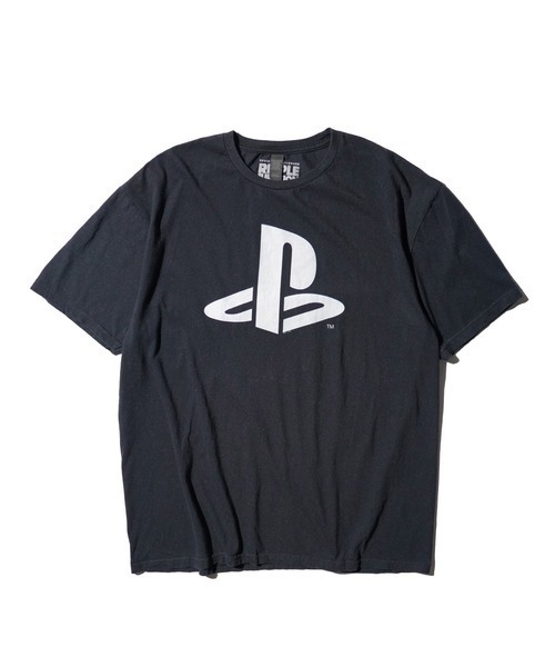 THRIFTY LOOK(スリフティールック)の「THRIFTY LOOK スリフティルック / "PLAY STATION"TEE プレイステーション SONY(Tシャツ/カットソー・メンズ・ブラック系1/ブラック系2/ブラック・X-LARGE/LARGE)」の2枚目の写真