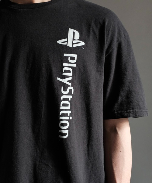 THRIFTY LOOK(スリフティールック)の「THRIFTY LOOK スリフティルック / "PLAY STATION"TEE プレイステーション SONY(Tシャツ/カットソー・メンズ・ブラック系1/ブラック系2/ブラック・X-LARGE/LARGE)」の4枚目の写真