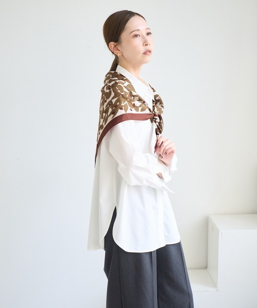 ROPE' PICNIC（ロペピクニック）の「90×90 アソートビンテージライクパターンスカーフ（バンダナ/スカーフ・レディース・ワイン/ブルー系その他4/ブラック系その他・FREE）」の21枚目の写真