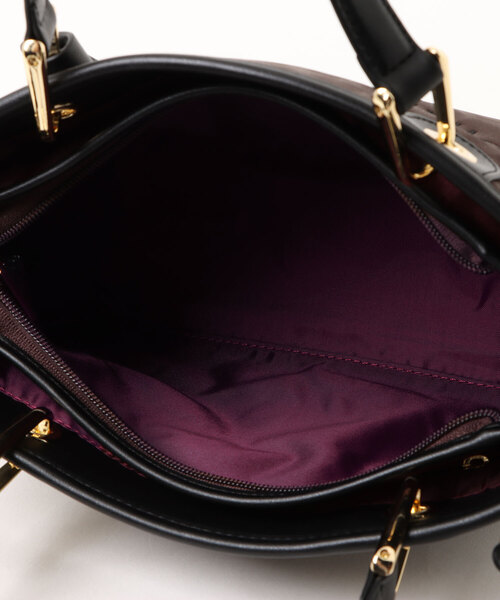 PINKY&DIANNE(ピンキーアンドダイアン)の「PINKY&DIANNE(ピンキー&ダイアン) ソフトレオパード 2WAYハンド(ハンドバッグ・レディース・ブラック/ブラウン/グレー・FREE)」の9枚目の写真