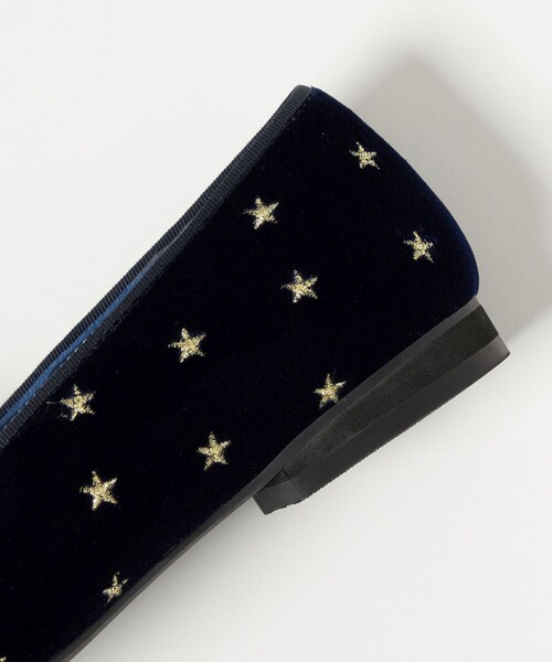 ODETTE E ODILE ラウンドモカ フラット15 NAVY 星柄 ODETTE E ODILE｜ラウンドモカ フラット15↑ | Rakuten Fashion(楽天