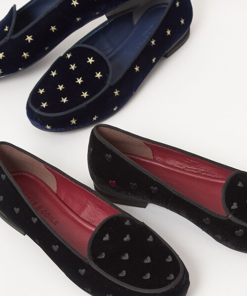 セール】ラウンドモカ フラット15↑（ローファー）｜ODETTE E ODILE