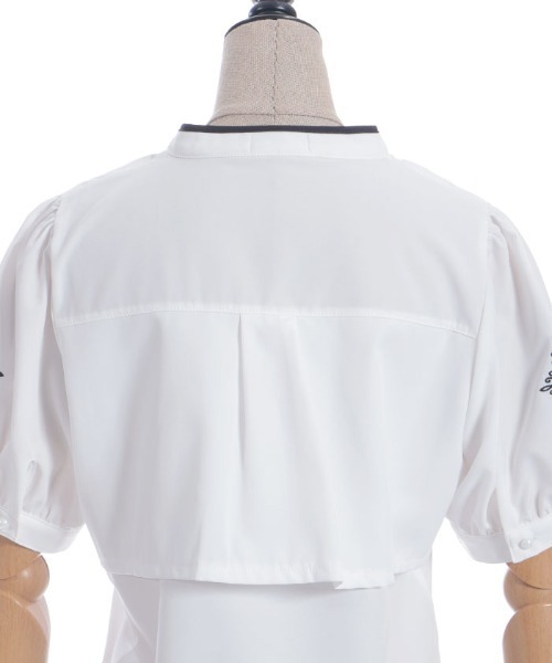 axes femme POETIQUE（アクシーズファムポエティック）の「麻雀牌刺繍ブラウス（シャツ/ブラウス・レディース・レッド/ホワイト/ブラック・MEDIUM）」の19枚目の写真