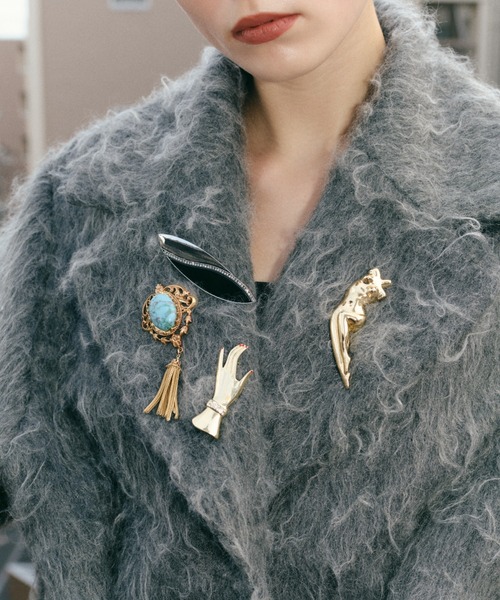 3set vintage like brooch【2025】/ ヴィンテージライクブローチB