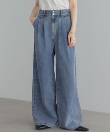 itto... | デニムタックパンツ(デニムパンツ)