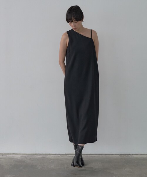 GALLEST（ギャレスト）の「ワンショルダーワンピース（ワンピース・レディース・ブラウン系その他/ブラック・38/34）」の7枚目の写真