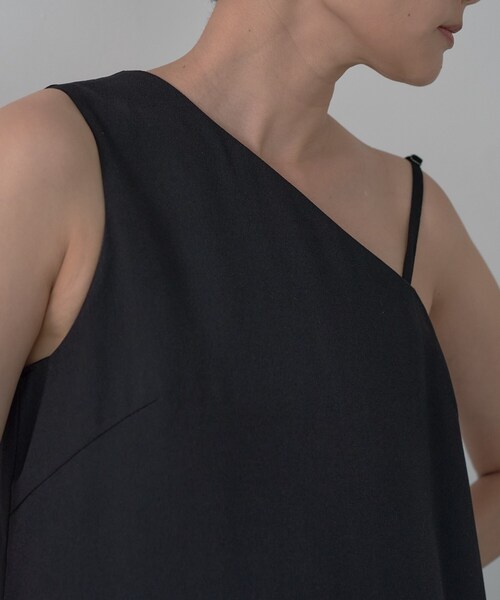 GALLEST（ギャレスト）の「ワンショルダーワンピース（ワンピース・レディース・ブラウン系その他/ブラック・38/34）」の11枚目の写真