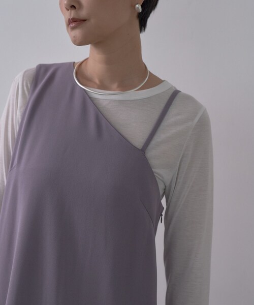 GALLEST（ギャレスト）の「ワンショルダーワンピース（ワンピース・レディース・ブラウン系その他/ブラック・38/34）」の14枚目の写真