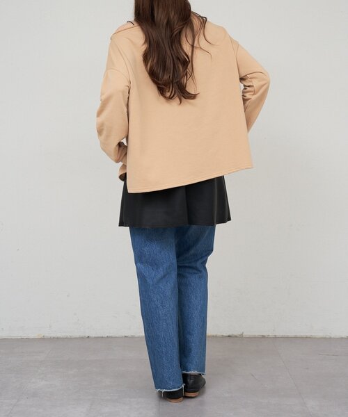 SHENERY(シーナリー)の「サイドスリットオフショルスウェット(Tシャツ/カットソー・レディース・グレー系その他/ベージュ/ホワイト・FREE)」の15枚目の写真