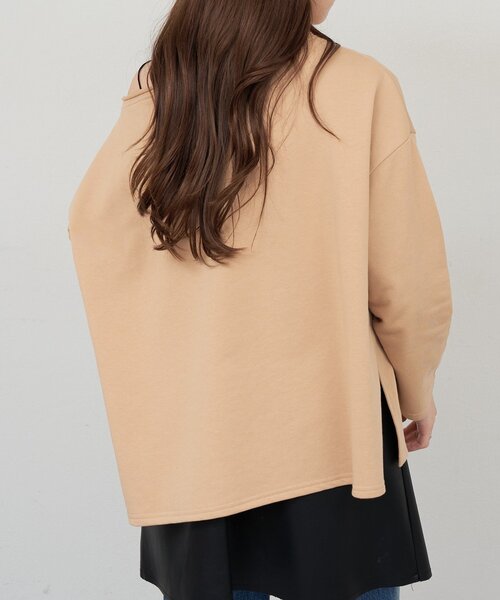 SHENERY(シーナリー)の「サイドスリットオフショルスウェット(Tシャツ/カットソー・レディース・グレー系その他/ベージュ/ホワイト・FREE)」の17枚目の写真