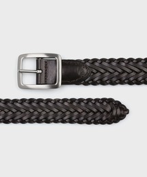 美品　ポールスミス マルチカラー リバーシブル 編み込み レザー メッシュベルト ポールスミス マルチカラー リバーシブル 編み込み レザー