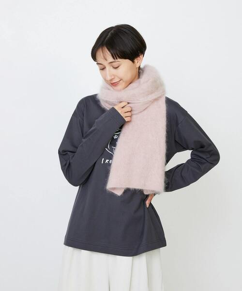 カシミヤファー加工ストール 【公式通販】