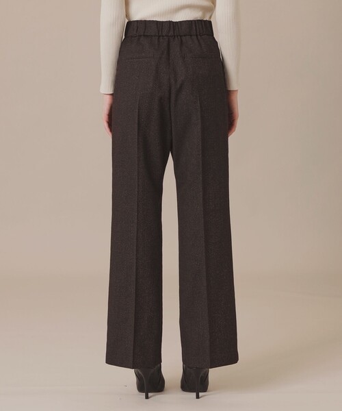 MACKINTOSH LONDON（マッキントッシュ ロンドン）の「ウールヘアラインストライプパンツ（その他パンツ・レディース・ダークブラウン・38）」の5枚目の写真