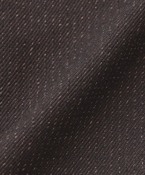 MACKINTOSH LONDON（マッキントッシュ ロンドン）の「ウールヘアラインストライプパンツ（その他パンツ・レディース・ダークブラウン・38）」の2枚目の写真