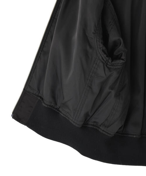 PROPORTION BODY DRESSING（プロポーションボディドレッシング）の「中綿ブルゾン / 1215255005（ブルゾン・レディース・カーキ/ブラック・SMALL/MEDIUM）」の7枚目の写真