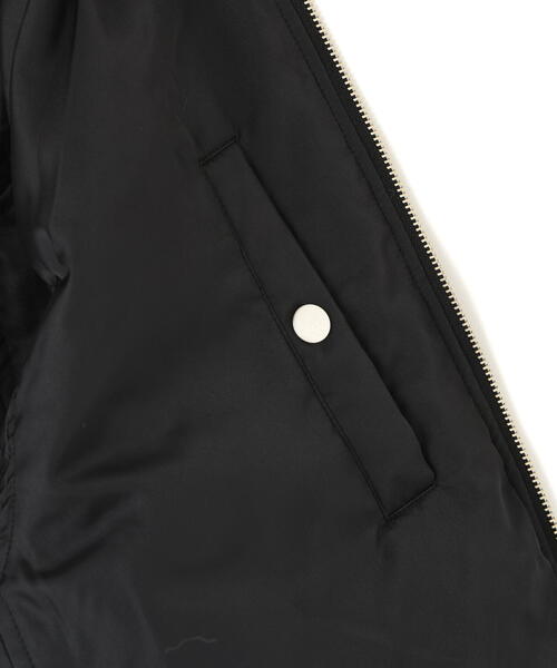 PROPORTION BODY DRESSING（プロポーションボディドレッシング）の「中綿ブルゾン / 1215255005（ブルゾン・レディース・カーキ/ブラック・SMALL/MEDIUM）」の8枚目の写真